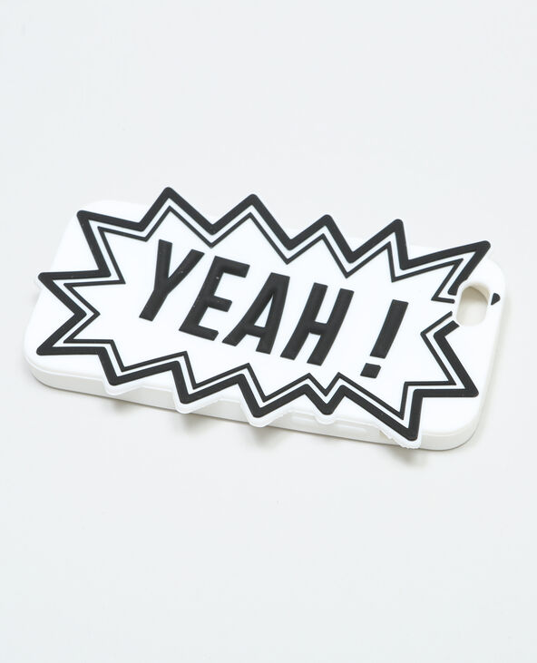 Coque bulle BD blanc - Pimkie