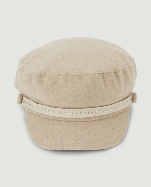 Casquette de marin cloutée écru - Pimkie