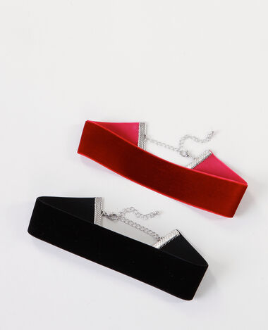 Colliers chokers velours noir - Pimkie