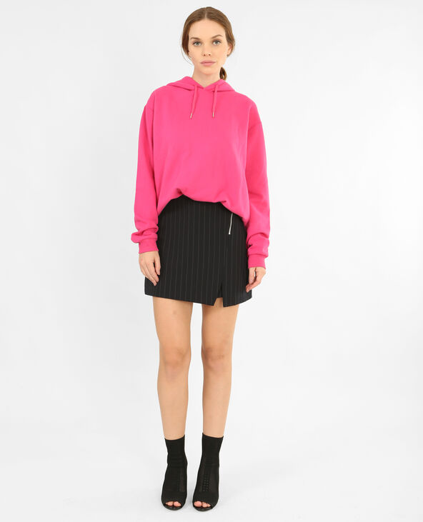 Sweat à capuche rose fuchsia - Pimkie