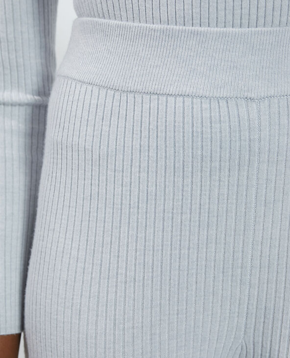 Pantalon côtelé gris chiné - Pimkie