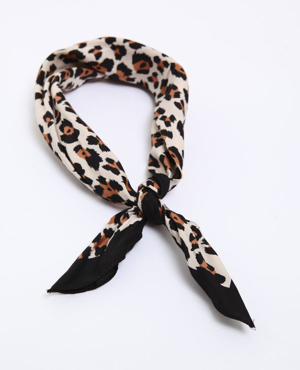 Foulard léopard beige - Pimkie