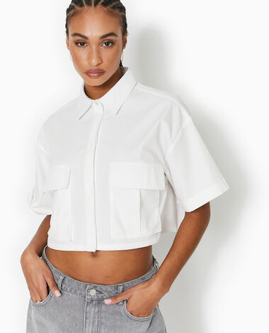 Chemise blanche femme pimkie sale