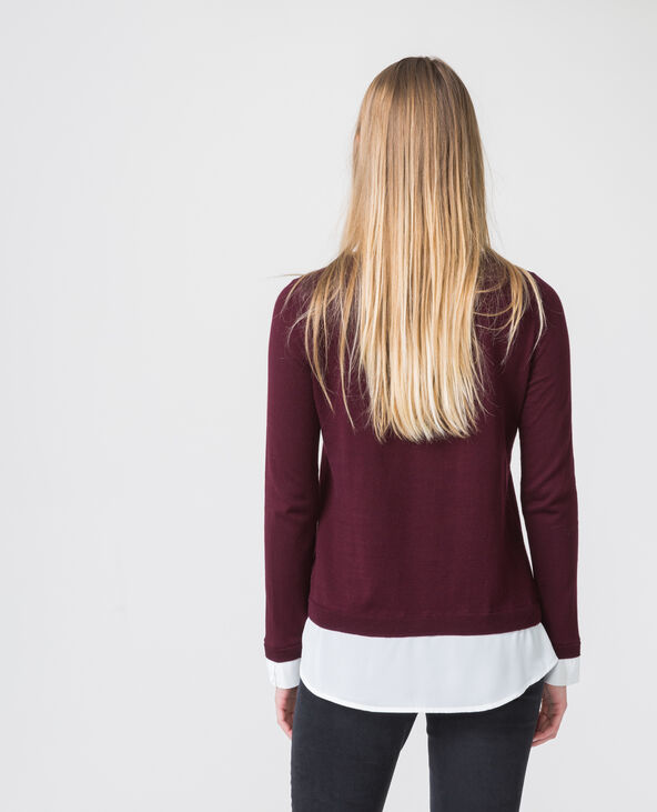 Pull chemise violet - Pimkie