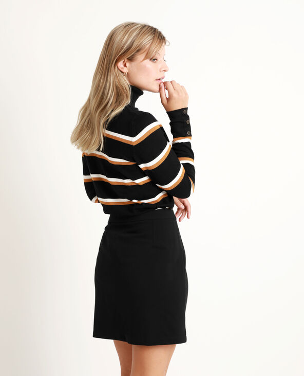 Pull à col roulé noir - Pimkie