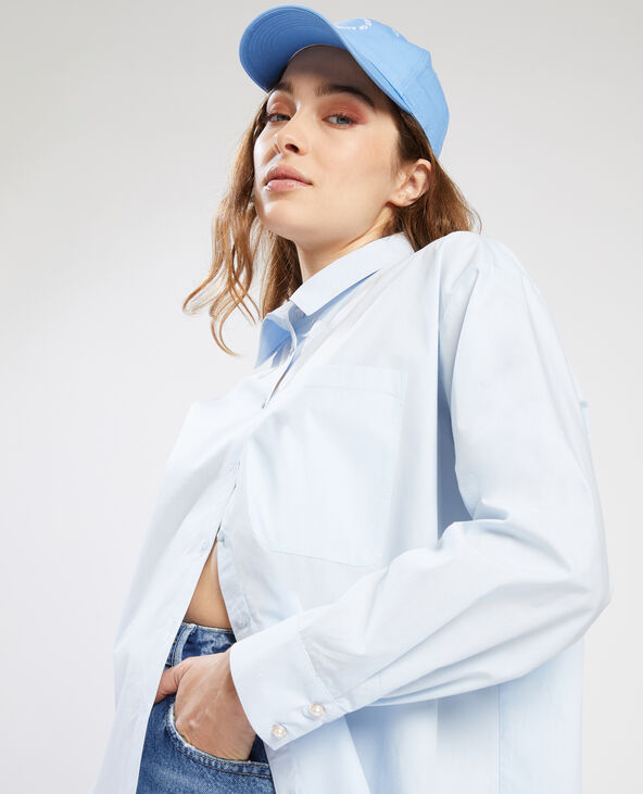 Chemise oversize bleu clair - Pimkie