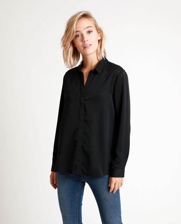 Chemise fluide noir - Pimkie