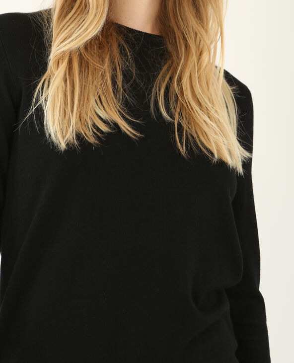 Pull à pressions noir - Pimkie