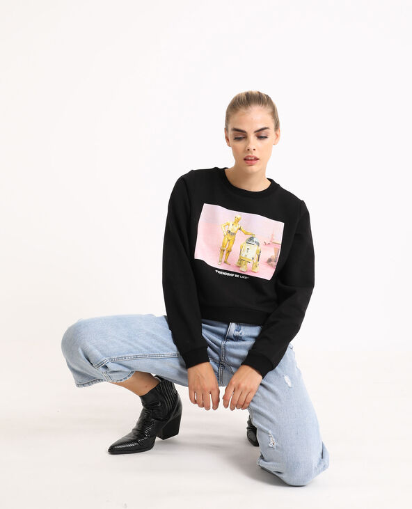 Sweat court noir - Pimkie
