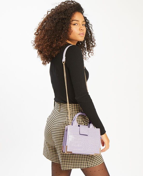 Sac boxy lilas - Pimkie