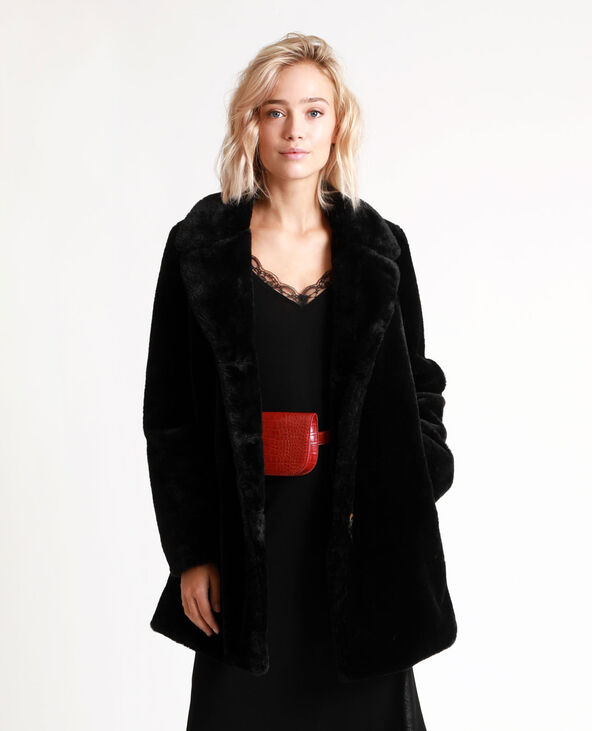 Manteau en fausse fourrure