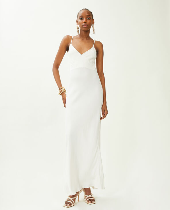 Robe longue tissu satine Pimkie