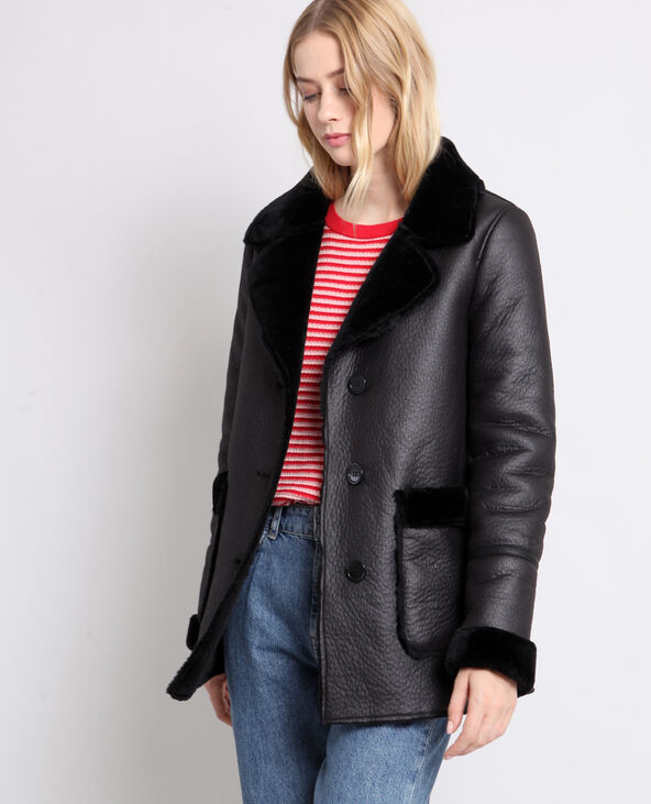 Manteau imitation mouton Pimkie