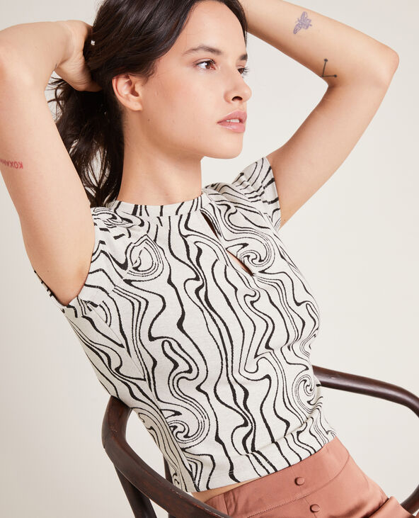 Top en maille blanc - Pimkie