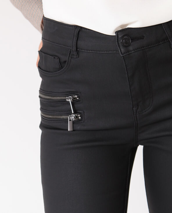 Jean enduit femme pimkie top