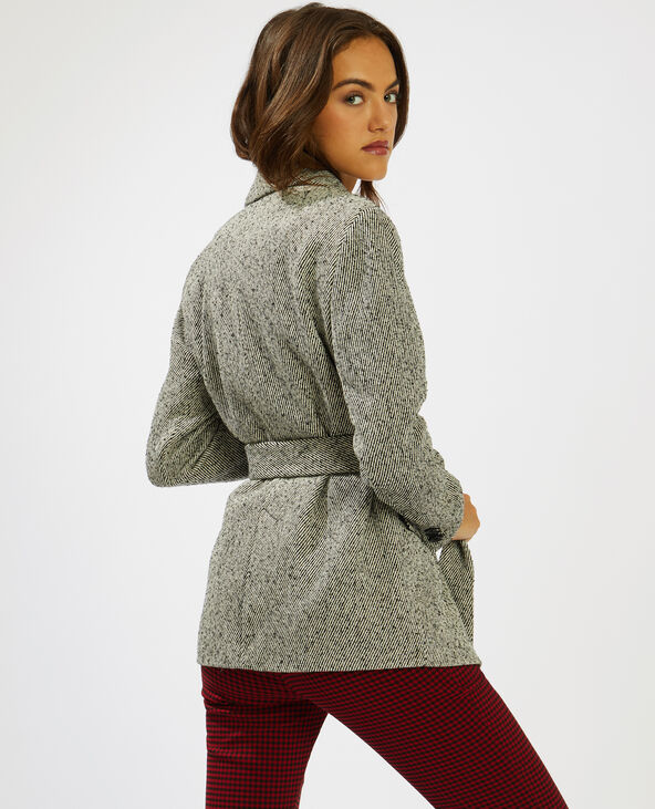Veste outlet avec ceinture