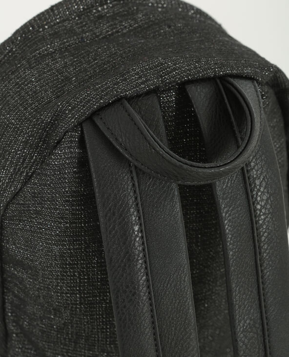 Sac à dos lurex noir - Pimkie