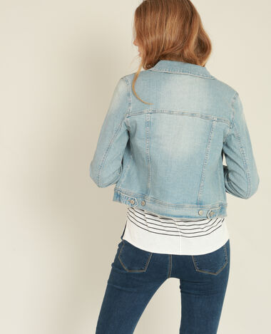 Veste en jean bleu - Pimkie