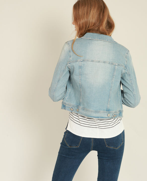Veste en jean bleu - Pimkie
