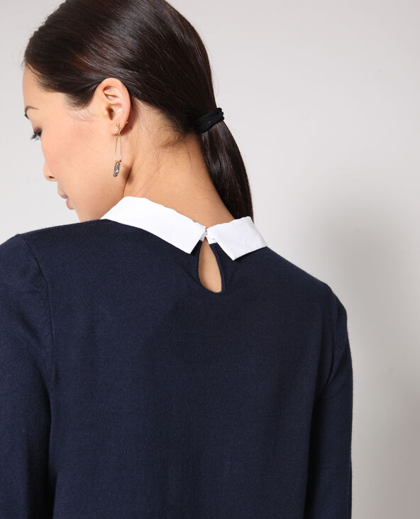 Pull col claudine