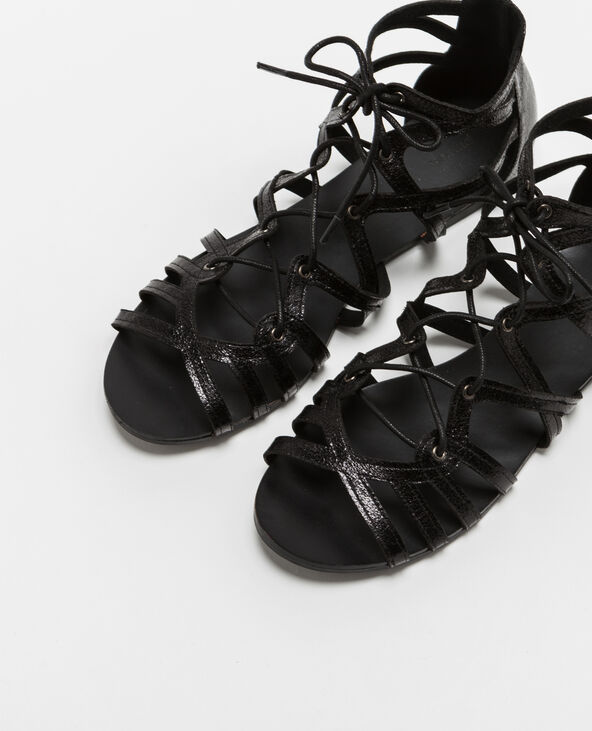 Sandales plates noir - Pimkie