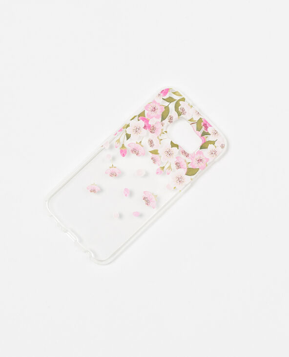 Coque souple compatible Samsung S6 rose clair - Pimkie