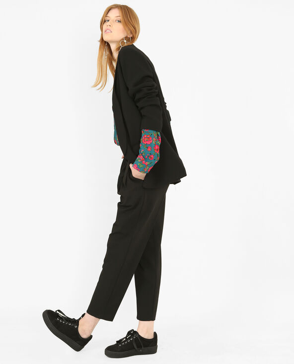 Pantalon carotte noir - Pimkie