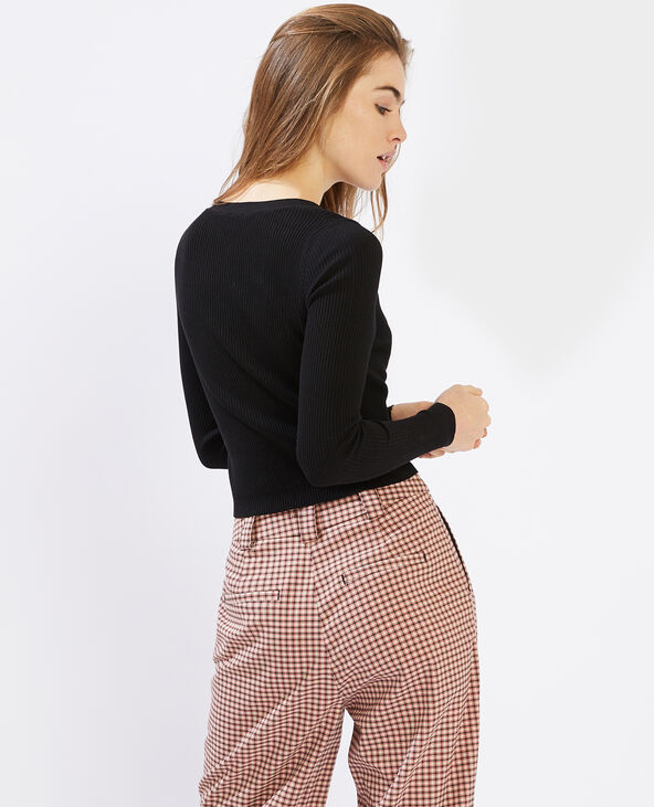 Gilet court noir - Pimkie