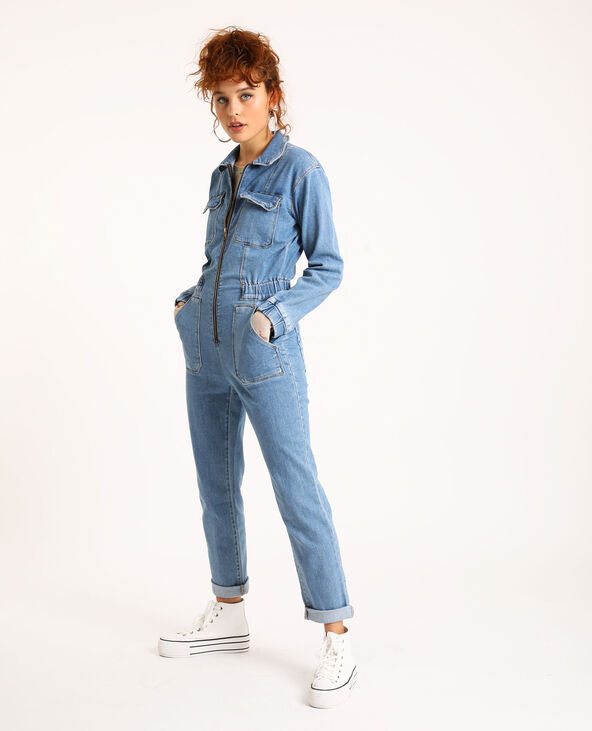 Combi jupe jean shop