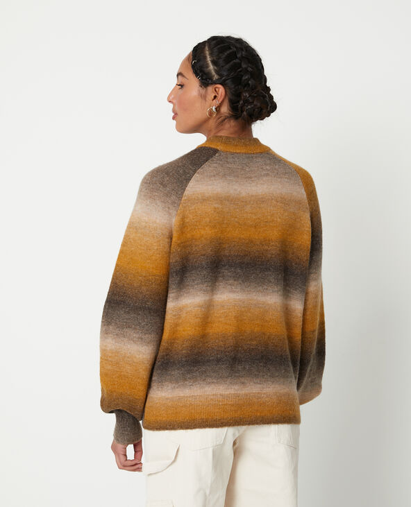 Pull en maille effet dégradé marron - Pimkie
