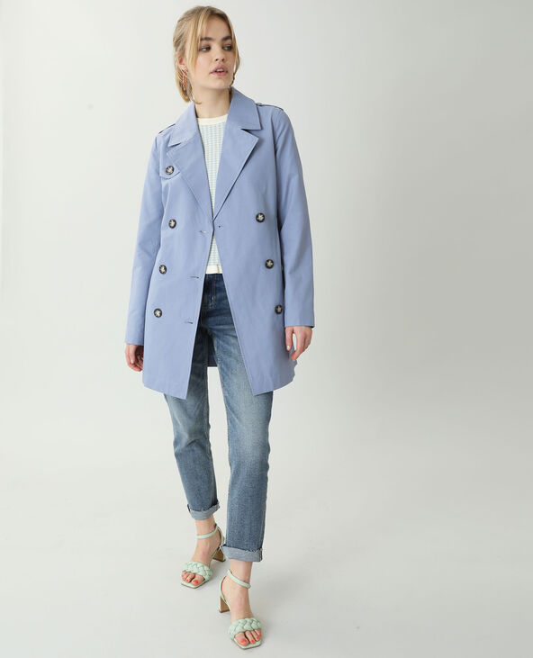 Trench bleu foncé - Pimkie