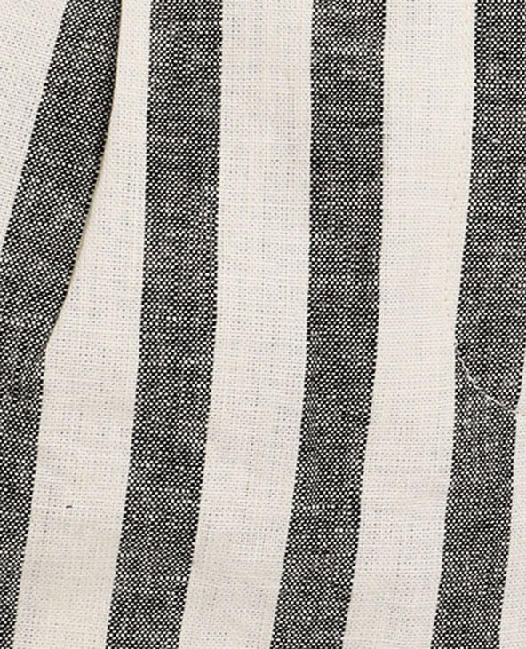 Short rayé bleu marine - Pimkie