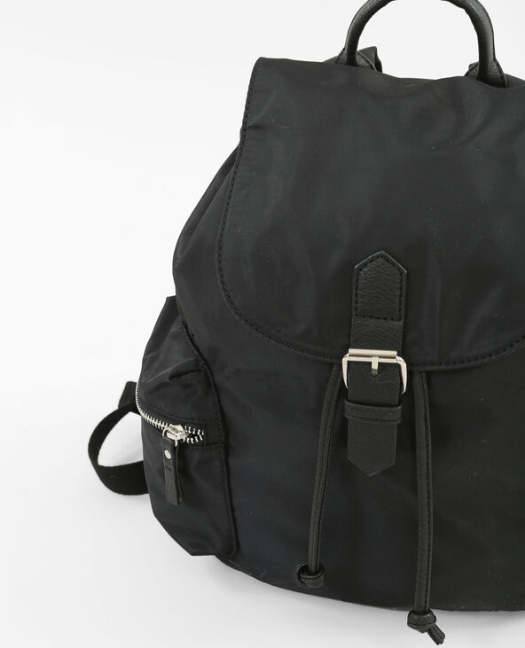 Sac à dos satiné noir - Pimkie