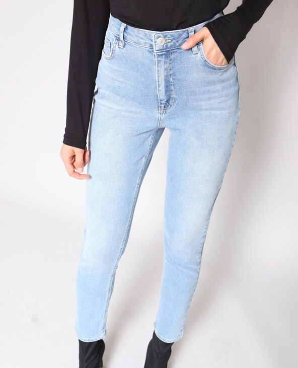 Jean slim taille haute bleu - Pimkie