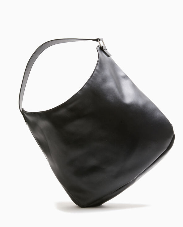Grand sac en simili noir - Pimkie