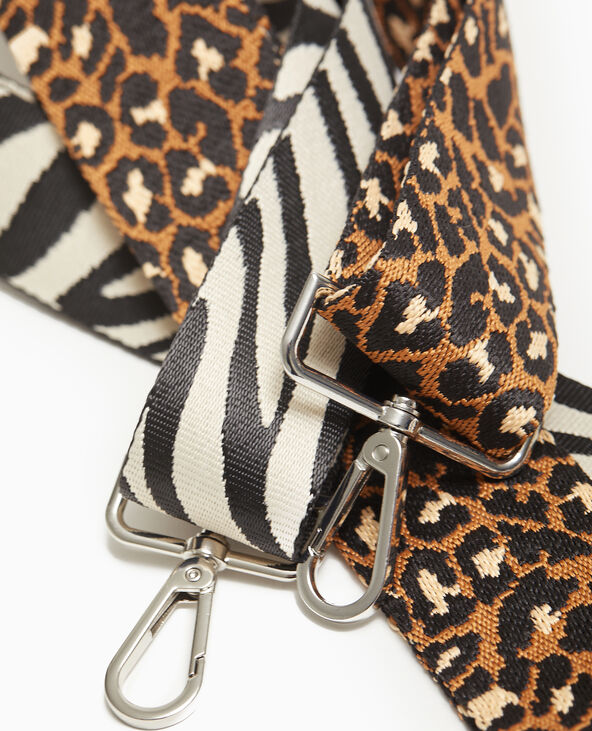 Sangle de sac amovible motif léopard beige - Pimkie