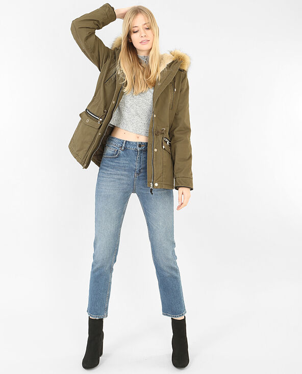 Parka coton marron - Pimkie