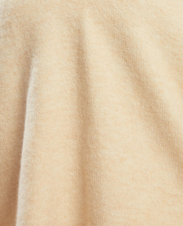 Pull col V beige - Pimkie