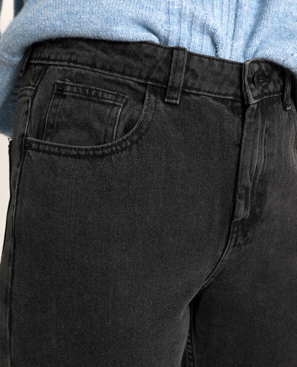 Jean mom taille haute noir - Pimkie