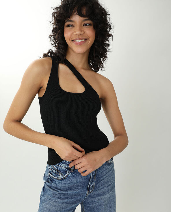 Top one shoulder noir - Pimkie