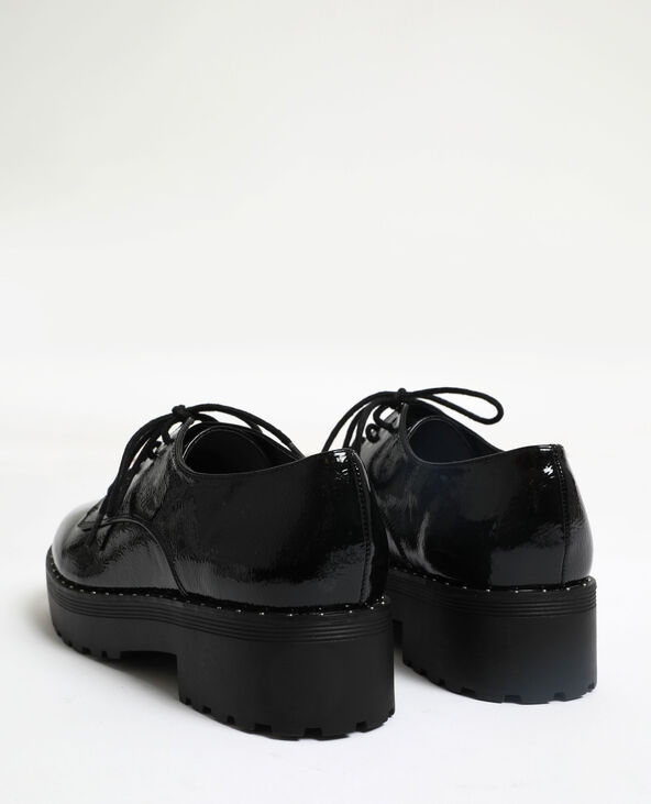Derbies vernies noir - Pimkie