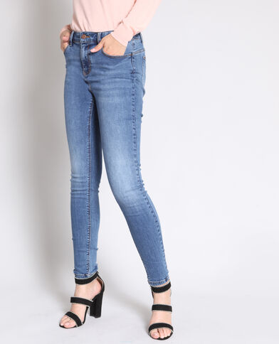 Jean skinny mid waist bleu denim - Pimkie