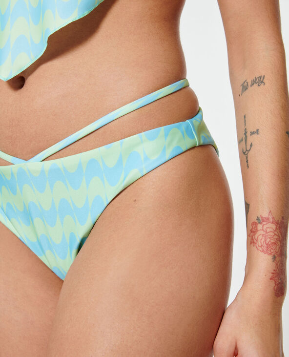 Haut de maillot de bain foulard vert - Pimkie