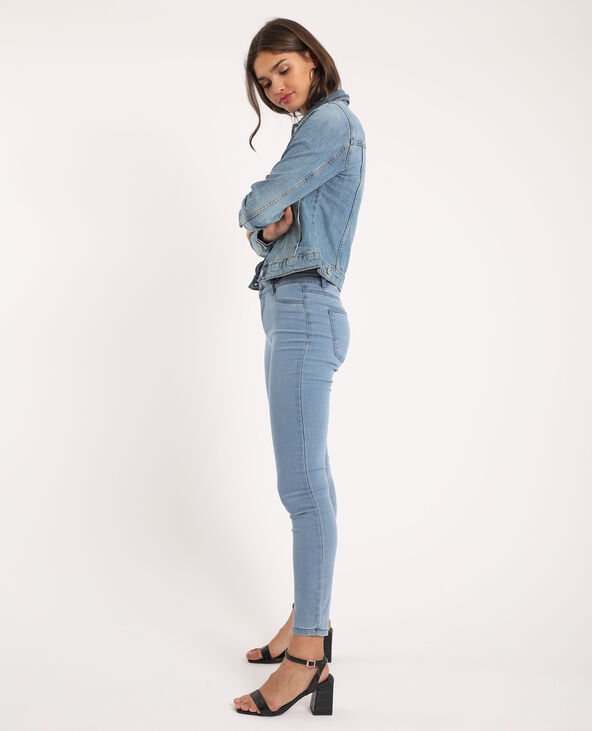 Blouse à pois bleu marine - Pimkie