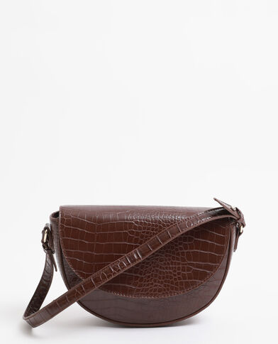 Sac demi-lune marron - Pimkie