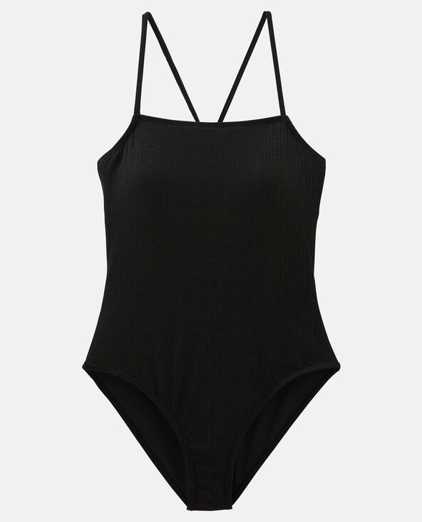 Maillot de bain une pièce noir - Pimkie