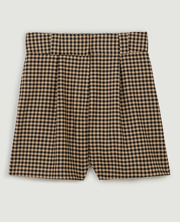 Short taille haute taupe - Pimkie