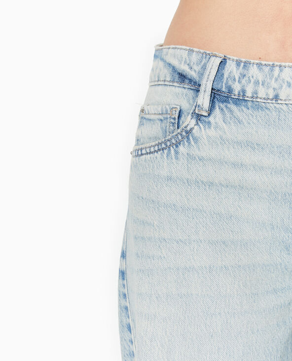 Jean baggy destroy taille regular jaune ocre - Pimkie