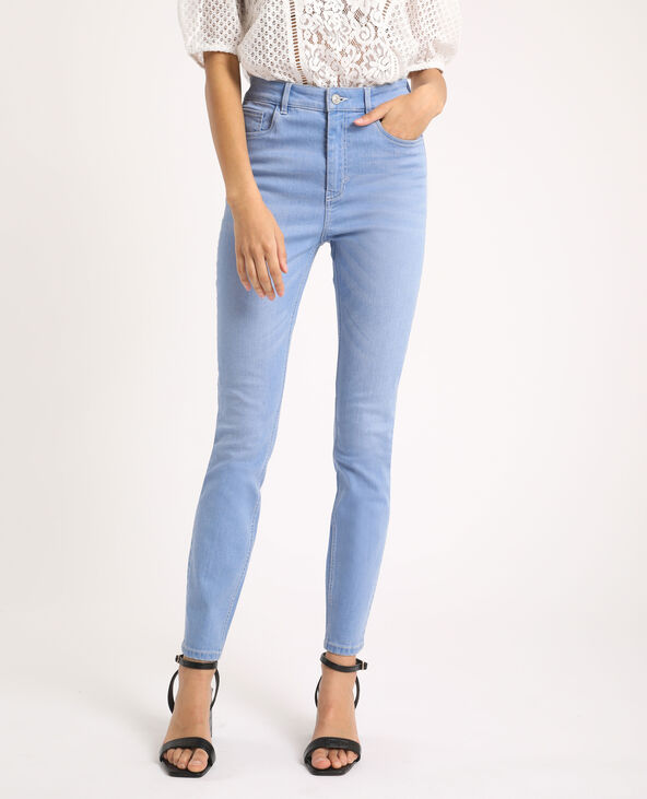 Jean skinny high waist bleu - Pimkie
