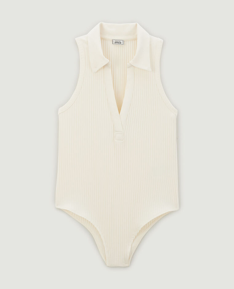 Body col polo écru - Pimkie